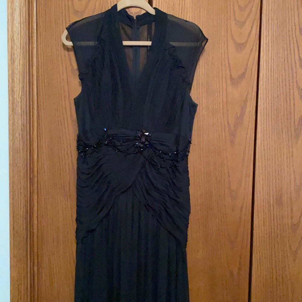 Stunning black evening gown